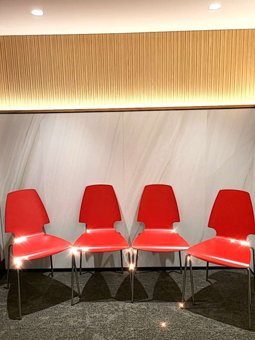 4 Red Chairs - Picture 8 of 13